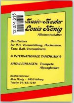 Louis Hönig Alleinunterhalter Musiker