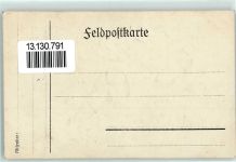 Handgemalt sign. A. Trommler 1917 Militär Humor WK I