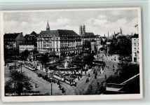 W8000 München Sendlingertorplatz, Straßenbahnen AK Straßenbahn 1932