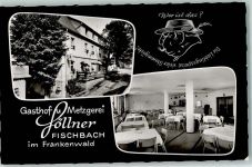 96317 W8640 Fischbach , Kr Kronach - Gasthof Metzgerei Söllner