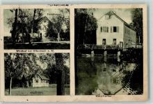 63150 W6056 Wildhof Gebrauchsspuren Forsthaus Jagdhaus Wald-Cafe