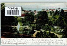 Bregenz Bodenseeschiffspoststempel Gebrauchsspuren