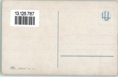 Verlag Erkal Serie 325-4 - sign Usabal, Mode, Frau mit Flieder AK Flieder Gebrauchsspuren