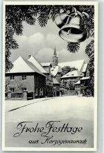 91074 W8522 Herzogenaurach - Tannenzweige Glocke Winter