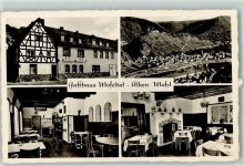 56283 W5401 Alken , Mosel Gebrauchsspuren Gasthaus Moseltal