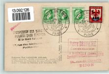Briefmarke und Stempel - Prof. Paul Langevin 1872-1946 - Phila