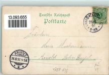 59423 W4750 Königsborn 1897 Gebrauchsspuren Gruss aus - Litho - Kunstverlag Rosenblatt AK