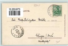 88499 W7940 Riedlingen , Württ 1903 Künstlerkarte Partie an der Donau sign