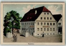 74731 W6968 Walldürn Gebrauchsspuren Gasthaus zum Riesen