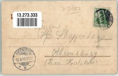 17179 O2052 Gnoien 1905 - Amtsgericht Schulhaus
