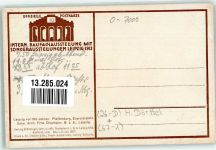 O7000 Leipzig Internat. Baufachausstellung 1913 Leipzig vor 100 Jahren Pleißenburg Exerzierplatz Architekt Fritz Drechsler sign H. Dörffel Off. Karte Nr 10 Kunstgeschichte Gebrauchsspuren