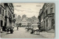 96317 W8640 Kronach , Oberfr 1908 - Marktplatz Marktszene