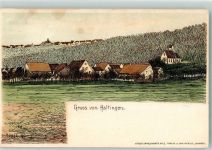 79576 W7858 Haltingen 1899 Künstlerkarte # sign.H. Daur