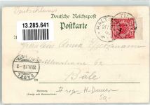 79576 W7858 Haltingen 1899 Künstlerkarte # sign.H. Daur