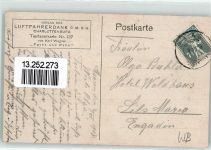 Luftfahrerdank WK I Tierfabelkarte Nr. 137 sign. Karl Wagner Fuchs vermenschlicht und Rabe AK Flugwesen 1918