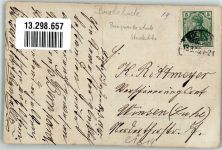 21614 W2150 Buxtehude 1915 - Studentika Baugewerbeschule Ort lt. Stempel