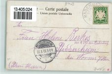 87727 W8943 Babenhausen , Schwab 1905 - Bahnhofstraße, AK