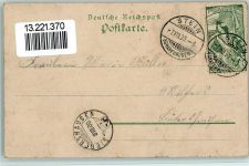Basel Bâle Hoffmann´s Stärkefabriken Salzufeln Litho Hoffmann´s Stärke Gebrauchsspuren