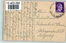 98724 O6420 Neuhaus/Igelshieb 1943 - Schönes Strassenbild AK