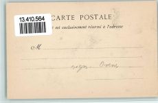 sign Orens - Valle - Justice Balance Motiv Frankreich 1902 Künstlerkarte