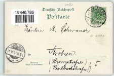 34587 W3582 Gensungen , Hess 1898 Lithographie Felsberg Altenburg Apotheke Gasthaus Zum Schwan Bahnhof