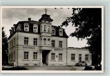 79261 W7809 Bleibach 1954 Foto AK Gasthaus zum Bahnhof , Volkswagen VW Käfer