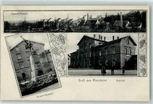 67590 W6529 Monsheim , Rheinhess - Kriegerdenkmal Bahnhof