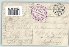 01829 O8306 Wehlen Stadt 1915 Lithographie Hotel Sächs. Schweiz Gust. Röhringer