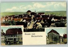 71296 W7258 Heimsheim - Gasthaus Brauerei Zu den 3 Königen Joh. Beck Schlegler Schloss mit Schule