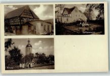 04617 O7401 Wernsdorf b Altenburg, Thür - Gasthaus Kirche