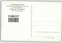 04617 O7401 Wernsdorf b Altenburg, Thür - Gasthaus Kirche