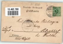 26121 W2900 Oldenburg 1898 Lithographie Befestigungsturm von 1155 Gottorp Straße Friedrich Ludwig Denkmal Casino Platz Kutsche Schiff Boot Mond Gruss Blumen