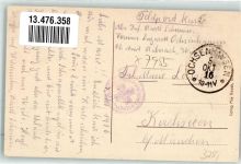 88416 W7955 Ochsenhausen 1916 - Soldaten Ort lt. Stempel Feldpost WK I Vereins-Lazarett Rotes Kreuz