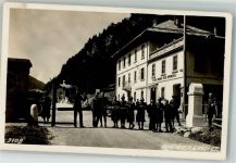 39041 Brennerpass Passo Brennero Foto AK Grenze Brenner