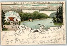 73553 W7061 Ebnisee Lithographie Ebnisee Hotel