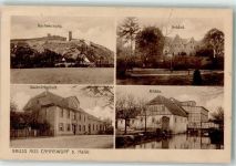 06578 O4731 Kannawurf - Schauenburg Schloß Mühle Gasthaus