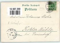 23730 W2430 Neustadt in Holstein 1897 Lithographie Hafen Amtsgericht Post Rathaus Krempertor