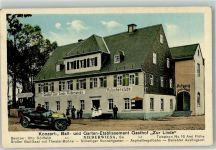 09577 O9387 Niederwiesa - Gasthaus zur Linde Kutscherstube Infationsporto 40 Reichsmark