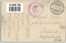 56299 W5401 Kobern-Gondorf 1918 - Niederfell Gasthaus zur Linde Mosel Bahnhofs-Kommandartur WK I