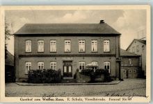 27374 W2722 Visselhövede Foto AK Gasthaus zum weißen Ross