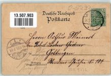 99628 O5232 Buttstädt 1901 Lithographie Kaiserl. Postamt Kirche Marktplatz