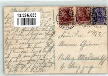 04769 O7263 Mügeln b Oschatz 1920 - Lindenstraße Post Schulhaus