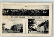 04651 O7232 Bad Lausigk - Reichersdorf Bahnhof Gasthaus Zur Sonne Karl Liebe