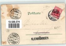79379 W7840 Feldberg , Markgräflerl 1902 Lithographie Dorfkirche Weintrauben