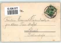 79669 W7863 Gresgen 1907 Gebrauchsspuren Handlung Glatt Dorfhäuser