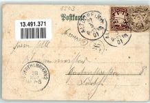 90518 W8503 Altdorf b. Nürnberg 1901 Prägedruck Seminarhof St. Lorenz-Kirche Unterer Marktplatz Am Amtsgericht Lithographie