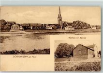 63477 W6457 Dörnigheim - Gasthaus zur Mainlust Ev. Kirche Main