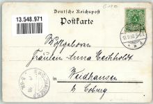 98673 O6120 Eisfeld 1898 Lithographie Kirche Kriegerdenkmal