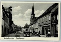 Königsberg N.M. Chojna - Bernikowerstraße Oldtimer Fahrrad