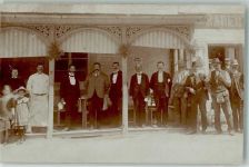 1030 Wien 3. Bezirk, Landstraße Foto AK Ort handschriftlich Gasthaus